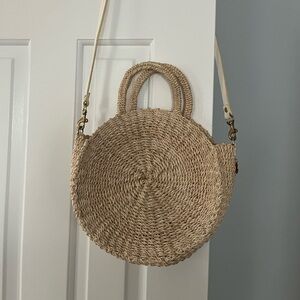 Clare V Moyen Alice Petit Straw Bag